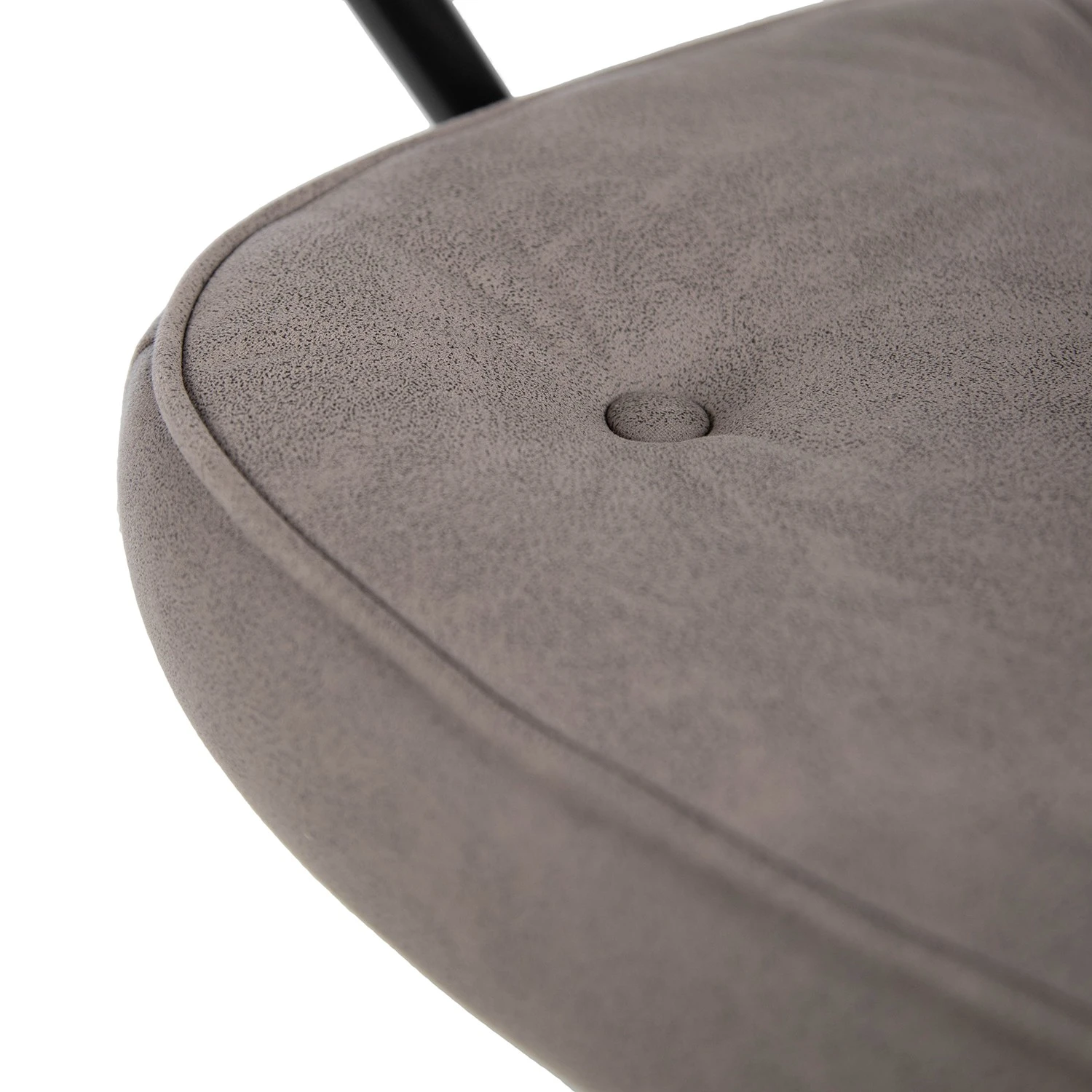 Furnitive Chaise de bureau Orlu I - Microfibre / Fer - Taupe vintage / Noir 11 Furnitive Chaise de bureau Orlu I - Microfibre / Fer - Taupe vintage / Noir – Image 9