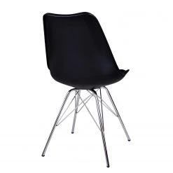 Norrwood Chaises Vaire (lot de 2) - Matière plastique / Acier - Noir -Chaises Soldes 1000230991 201125 16492000004 DETAILS P000000001000230991