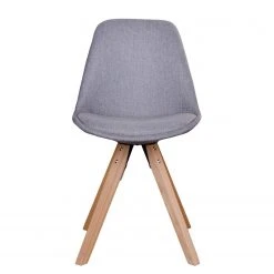 Norrwood Chaises Trebes II (lot de 2) - Tissu - Bois - Gris lumineux -Chaises Soldes 1000231012 201125 16492200044 DETAILS P000000001000231012