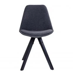 Norrwood Chaises Trebes III (lot de 2) - Tissu / Hévéa massif - Gris foncé / Noir -Chaises Soldes 1000231022 201125 16492500124 DETAILS P000000001000231022