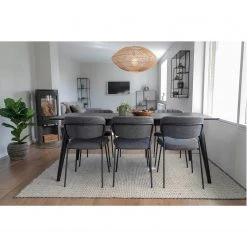 Loftscape Chaises capitonnées Muel I (lot de 2) - Tissu / Acier - Gris 16 Loftscape Chaises capitonnées Muel I (lot de 2) - Tissu / Acier - Gris -Chaises Soldes 1000231042 201125 16493200272 MOOD DETAILS P000000001000231042 mood