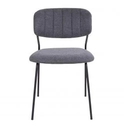 Loftscape Chaises capitonnées Muel I (lot de 2) - Tissu / Acier - Gris 18 Loftscape Chaises capitonnées Muel I (lot de 2) - Tissu / Acier - Gris -Chaises Soldes 1000231042 201125 16493200274 DETAILS P000000001000231042