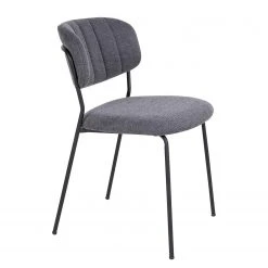 Loftscape Chaises capitonnées Muel I (lot de 2) - Tissu / Acier - Gris 20 Loftscape Chaises capitonnées Muel I (lot de 2) - Tissu / Acier - Gris -Chaises Soldes 1000231042 201125 16493200276 DETAILS P000000001000231042