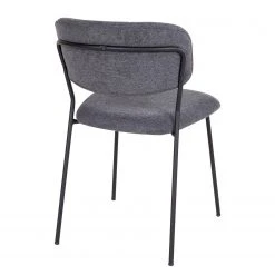 Loftscape Chaises capitonnées Muel I (lot de 2) - Tissu / Acier - Gris 21 Loftscape Chaises capitonnées Muel I (lot de 2) - Tissu / Acier - Gris -Chaises Soldes 1000231042 201125 16493200277 DETAILS P000000001000231042