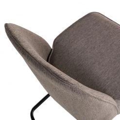 Fredriks Chaises cantilever Coggia (lot de 2) - Tissu / Fer - Cappuccino / Noir 18 Fredriks Chaises cantilever Coggia (lot de 2) - Tissu / Fer - Cappuccino / Noir -Chaises Soldes 1000234595 210811 11595900048 DETAILS P000000001000234595