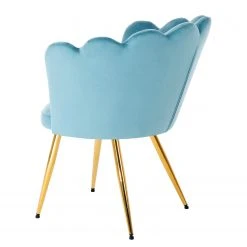 Jack & Alice Chaise à accoudoirs Rivolet - Bleu clair -Chaises Soldes 1000235398 210818 08500500101 DETAILS P000000001000235398