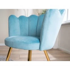Jack & Alice Chaise à accoudoirs Rivolet - Bleu clair -Chaises Soldes 1000235398 220517 021 MOOD DETAILS P000000001000235398 mood