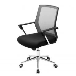 Loftscape Chaise de bureau Luxey - Tissu - Gris