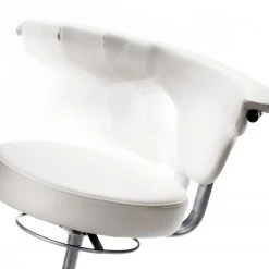 Mayer Sitzmöbel Chaise pivotante myJAZZ - Imitation cuir / Aluminium - Blanc -Chaises Soldes 1000235982 210223 08515100025 DETAILS P000000001000235982
