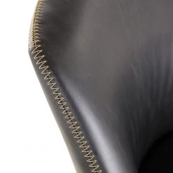 Red Living Chaise à accoudoirs Urbes - Imitation cuir / Fer - Noir / Noir -Chaises Soldes 1000240179 210115 08045700047 DETAILS P000000001000240179