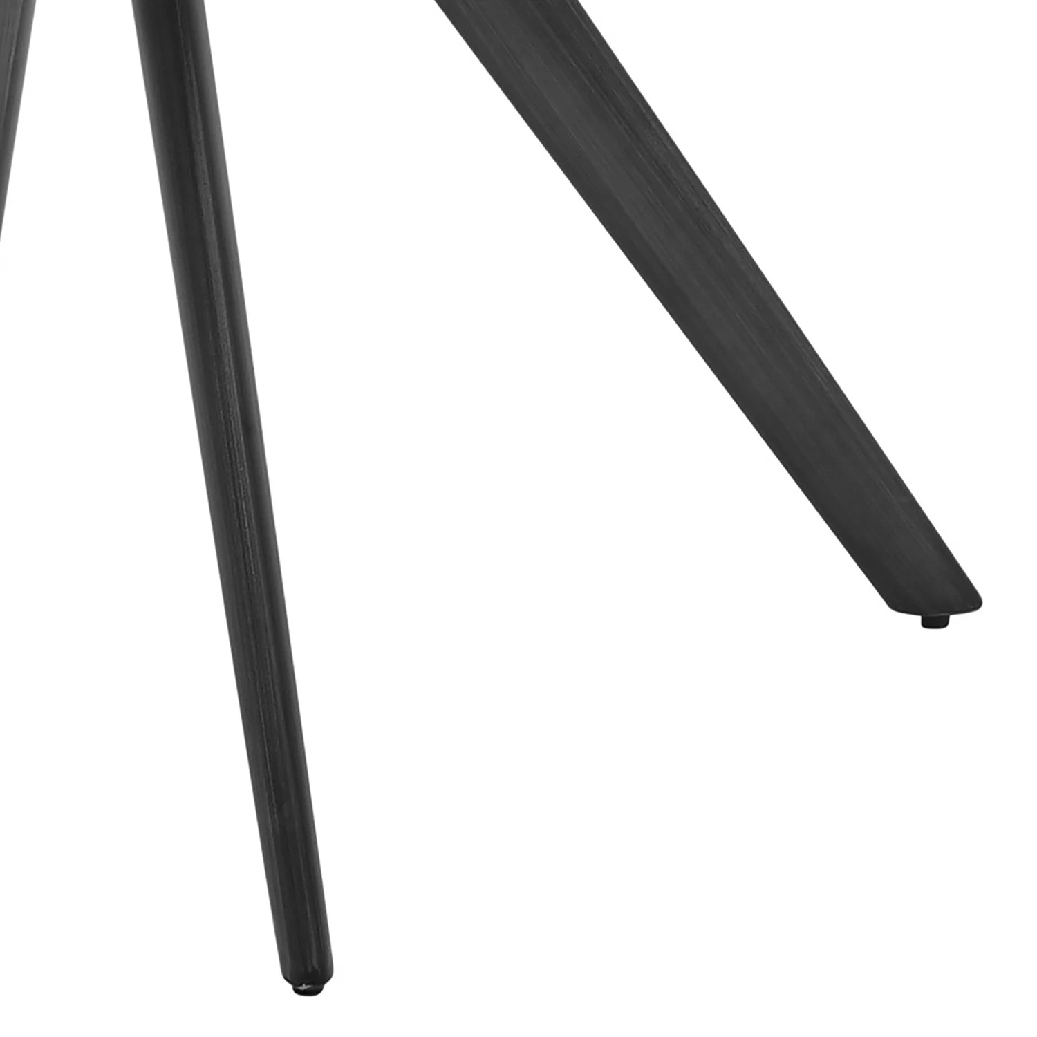 Ars manufacti Chaise à accoudoirs Noyack (lot de 2) - Microfibre / Métal - Gris et Beige / Anthracite 7 Ars manufacti Chaise à accoudoirs Noyack (lot de 2) - Microfibre / Métal - Gris et Beige / Anthracite – Image 5