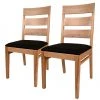 Naturoo Chaises Pallud II (lot de 2) - Duramen de hêtre massif - Noir 2 Naturoo Chaises Pallud II (lot de 2) - Duramen de hêtre massif - Noir -Chaises Soldes 1000242047 210121 15550900005 IMAGE P000000001000242047