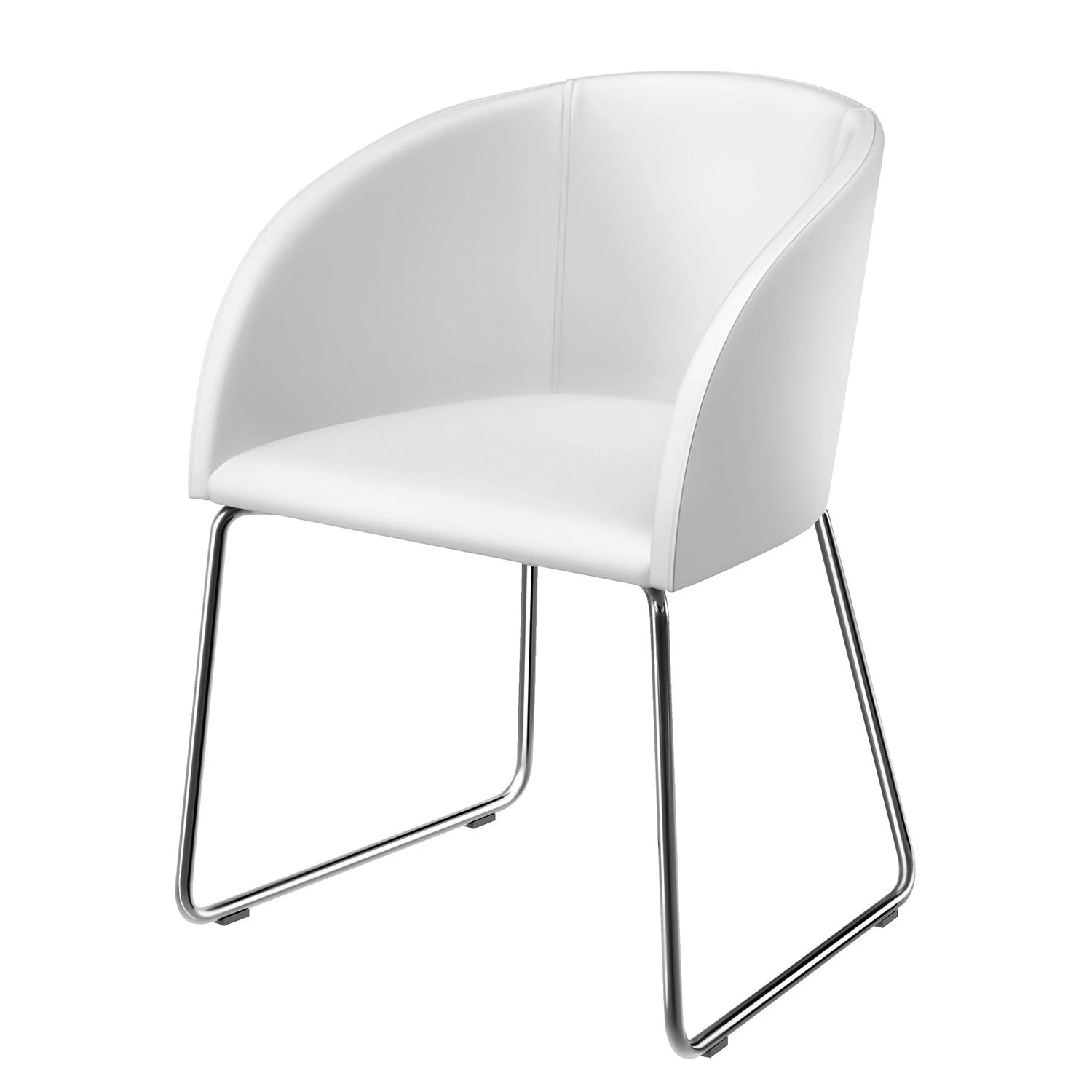 Now! by hülsta Chaise à accoudoirs hülsta now S19-1 - Blanc 3 Now! by hülsta Chaise à accoudoirs hülsta now S19-1 - Blanc