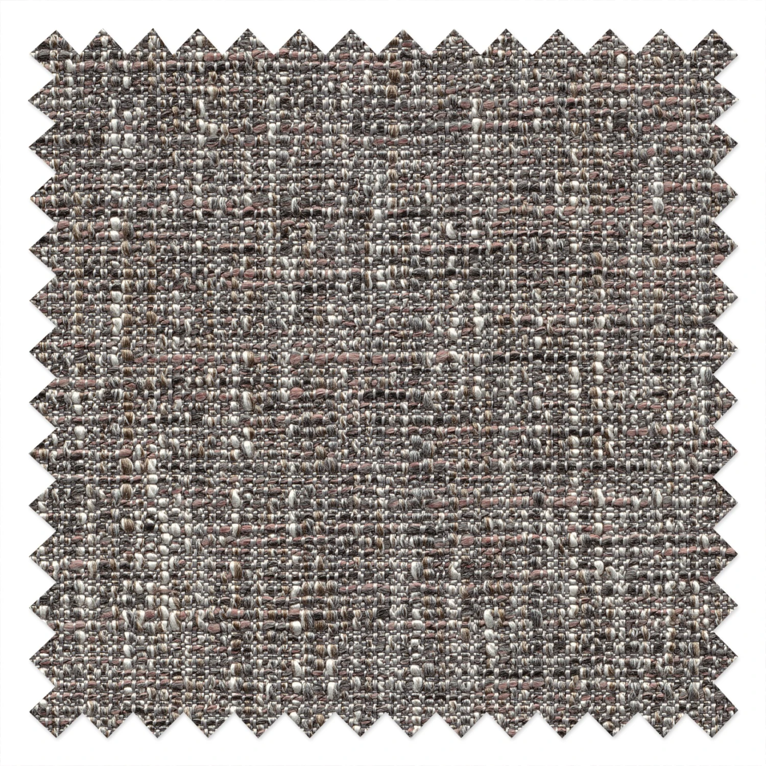 Now! by hülsta Chaise à accoudoirs hülsta now S19-2 - Tissu structuré / Acier - Marron chiné 4 Now! by hülsta Chaise à accoudoirs hülsta now S19-2 - Tissu structuré / Acier - Marron chiné – Image 2