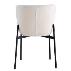 Jack & Alice Chaises Mouzon I (lot de 2) - Velours / Fer - Crème 20 Jack & Alice Chaises Mouzon I (lot de 2) - Velours / Fer - Crème -Chaises Soldes 1000244960 211006 08505800056 DETAILS P000000001000244960