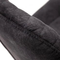 Naturoo Chaises capitonnées Mettray (lot de 2) - Tissage à plat / Hêtre massif - Anthracite -Chaises Soldes 1000249608 210609 12392200112 DETAILS P000000001000249608