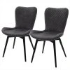 Naturoo Chaises capitonnées Mettray (lot de 2) - Tissage à plat / Hêtre massif - Anthracite 2 Naturoo Chaises capitonnées Mettray (lot de 2) - Tissage à plat / Hêtre massif - Anthracite -Chaises Soldes 1000249608 210609 12485500001 IMAGE P000000001000249608