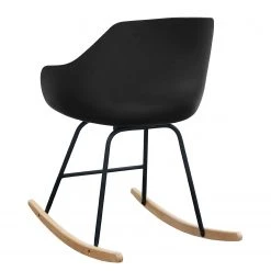 Mørteens Rocking chair Skelde - Matière plastique et tissage à plat / Fer et hêtre massif -Chaises Soldes 1000252686 210315 11063100002 DETAILS P000000001000252686