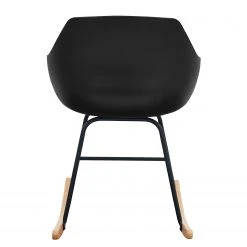 Mørteens Rocking chair Skelde - Matière plastique et tissage à plat / Fer et hêtre massif -Chaises Soldes 1000252686 210315 11063100005 DETAILS P000000001000252686