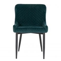 Red Living Chaise capitonnée Batilly I - Velours / Acier - Vert foncé 11 Red Living Chaise capitonnée Batilly I - Velours / Acier - Vert foncé -Chaises Soldes 1000254096 210317 15102200038 DETAILS P000000001000254096