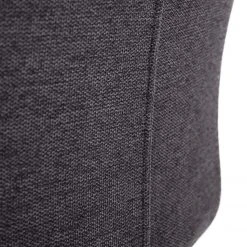 Jack & Alice Chaise cantilever Lecelles - Tissu / Métal - Gris foncé -Chaises Soldes 1000255021 220401 035 DETAILS P000000001000255021