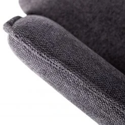 Jack & Alice Chaise cantilever Lecelles - Tissu / Métal - Gris foncé -Chaises Soldes 1000255021 220401 037 DETAILS P000000001000255021