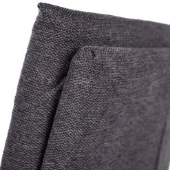 Jack & Alice Chaise cantilever Lecelles - Tissu / Métal - Gris foncé -Chaises Soldes 1000255021 220401 043 DETAILS P000000001000255021