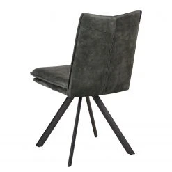 Jack & Alice Chaises Morlanne (lot de 2) - Velours / Métal - Vert foncé 21 Jack & Alice Chaises Morlanne (lot de 2) - Velours / Métal - Vert foncé -Chaises Soldes 1000255054 220412 031 DETAILS P000000001000255054