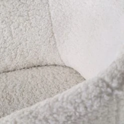 Red Living Chaise à accoudoirs Bonneville - Microfibre / Fer - Blanc / Noir -Chaises Soldes 1000255597 210330 14172200010 DETAILS P000000001000255597