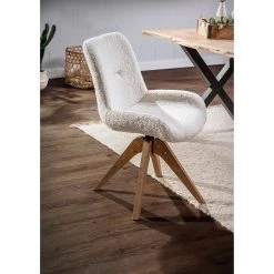 Red Living Chaises capitonnées Bonlieu (lot de 2) - Bouclé / Chêne massif - Blanc / Chêne 13 Red Living Chaises capitonnées Bonlieu (lot de 2) - Bouclé / Chêne massif - Blanc / Chêne -Chaises Soldes 1000255638 210909 15183000008 MOOD DETAILS P000000001000255638 mood