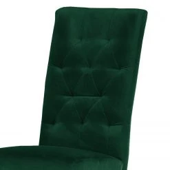 Red Living Chaise capitonnée Selda II - Velours / Hêtre massif - Vert foncé -Chaises Soldes 1000256720 210407 14274000047 DETAILS P000000001000256720
