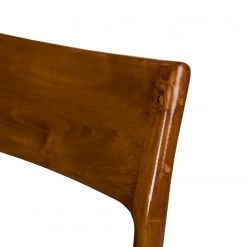 Ars manufacti Chaise Cerro - Cuir véritable / Teck massif - Cognac -Chaises Soldes 1000257232 220330 035 DETAILS P000000001000257232