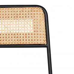 Ars manufacti Chaises Soru - Rotin / Fer - Rotin / Noir -Chaises Soldes 1000257235 220331 060 DETAILS P000000001000257235