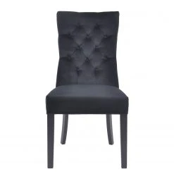 Maison Belfort Chaises capitonnées Waroona 2 (lot de 2) - Noir - Noir -Chaises Soldes 1000260656 211102 133602000032 DETAILS P000000001000260656