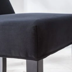 Maison Belfort Chaises capitonnées Waroona 2 (lot de 2) - Noir - Noir -Chaises Soldes 1000260656 220622 040 DETAILS P000000001000260656