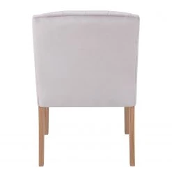 Maison Belfort Chaise à accoudoirs Austin II - Gris clair - Chêne clair -Chaises Soldes 1000260669 211102 133603000126 DETAILS P000000001000260669