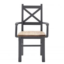 Maison Belfort Chaise à accoudoirs Balignton - Pin massif - Gris 11 Maison Belfort Chaise à accoudoirs Balignton - Pin massif - Gris -Chaises Soldes 1000260736 211116 12545500229 DETAILS P000000001000260736