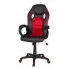 Duo Collection Chaise de bureau Riley - Imitation cuir et mesh - Rouge / Noir -Chaises Soldes 1000261341 210423 14042800038 IMAGE P000000001000261341