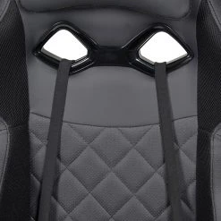 Duo Collection Chaise gamer Game-Rocker G-20 - Imitation cuir et mesh / Nylon - Noir / Anthracite -Chaises Soldes 1000261344 210423 14043900045 DETAILS P000000001000261344