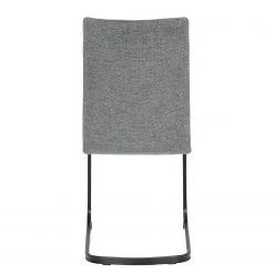 Red Living Chaises cantilever Soitme (lot de 2) - Tissu - Gris chiné -Chaises Soldes 1000263420 210430 11463400097 DETAILS P000000001000263420