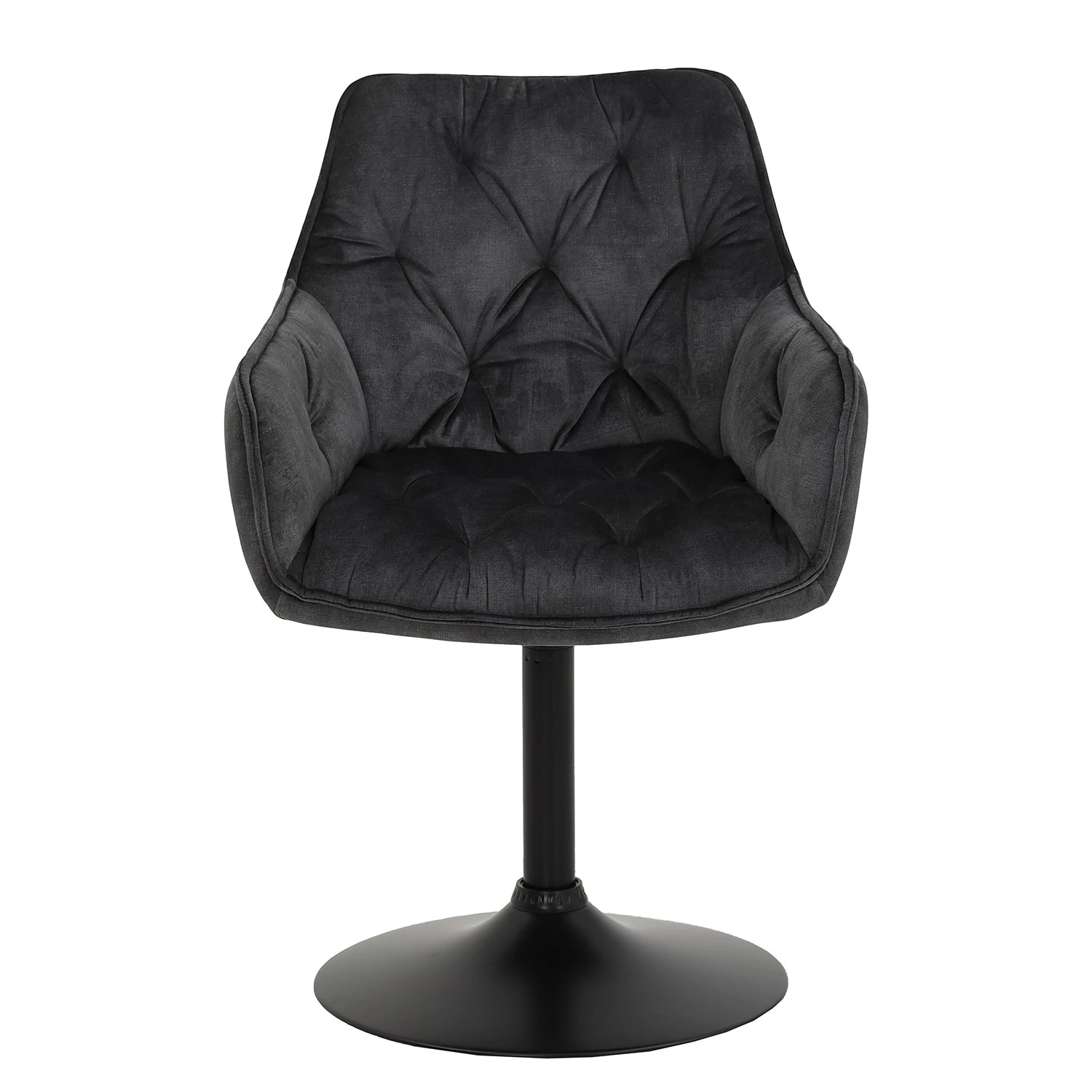 Red Living Chaises à accoudoirs Ibarra (lot de 2) - Anthracite 4 Red Living Chaises à accoudoirs Ibarra (lot de 2) - Anthracite – Image 2