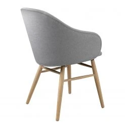 Norrwood Chaise à accoudoirs Epalia - Tissu / Chêne massif - Gris clair / Chêne 14 Norrwood Chaise à accoudoirs Epalia - Tissu / Chêne massif - Gris clair / Chêne -Chaises Soldes 1000266973 210525 14343200237 DETAILS P000000001000266973