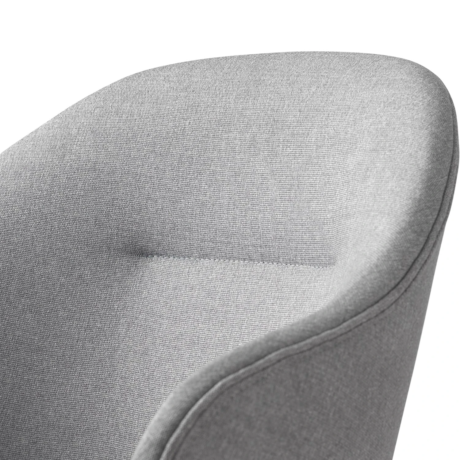 Norrwood Chaise à accoudoirs Epalia - Tissu / Chêne massif - Gris clair / Chêne 8 Norrwood Chaise à accoudoirs Epalia - Tissu / Chêne massif - Gris clair / Chêne – Image 6