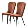 Red Living Chaises Chilo (lot de 2) - Marron rouille 1 Red Living Chaises Chilo (lot de 2) - Marron rouille -Chaises Soldes 1000266995 210525 14343900370 IMAGE P000000001000266995