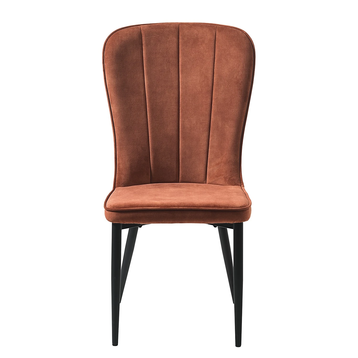 Red Living Chaises Chilo (lot de 2) - Marron rouille 5 Red Living Chaises Chilo (lot de 2) - Marron rouille – Image 3