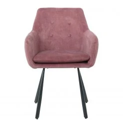 Ars manufacti Chaise à accoudoirs Yuna - Rose vieilli -Chaises Soldes 1000269994 220506 030 DETAILS P000000001000269994