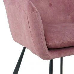 Ars manufacti Chaise à accoudoirs Yuna - Rose vieilli -Chaises Soldes 1000269994 220506 065 DETAILS P000000001000269994