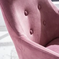 Ars manufacti Chaise à accoudoirs Yuna - Rose vieilli -Chaises Soldes 1000269994 220615 040 DETAILS P000000001000269994