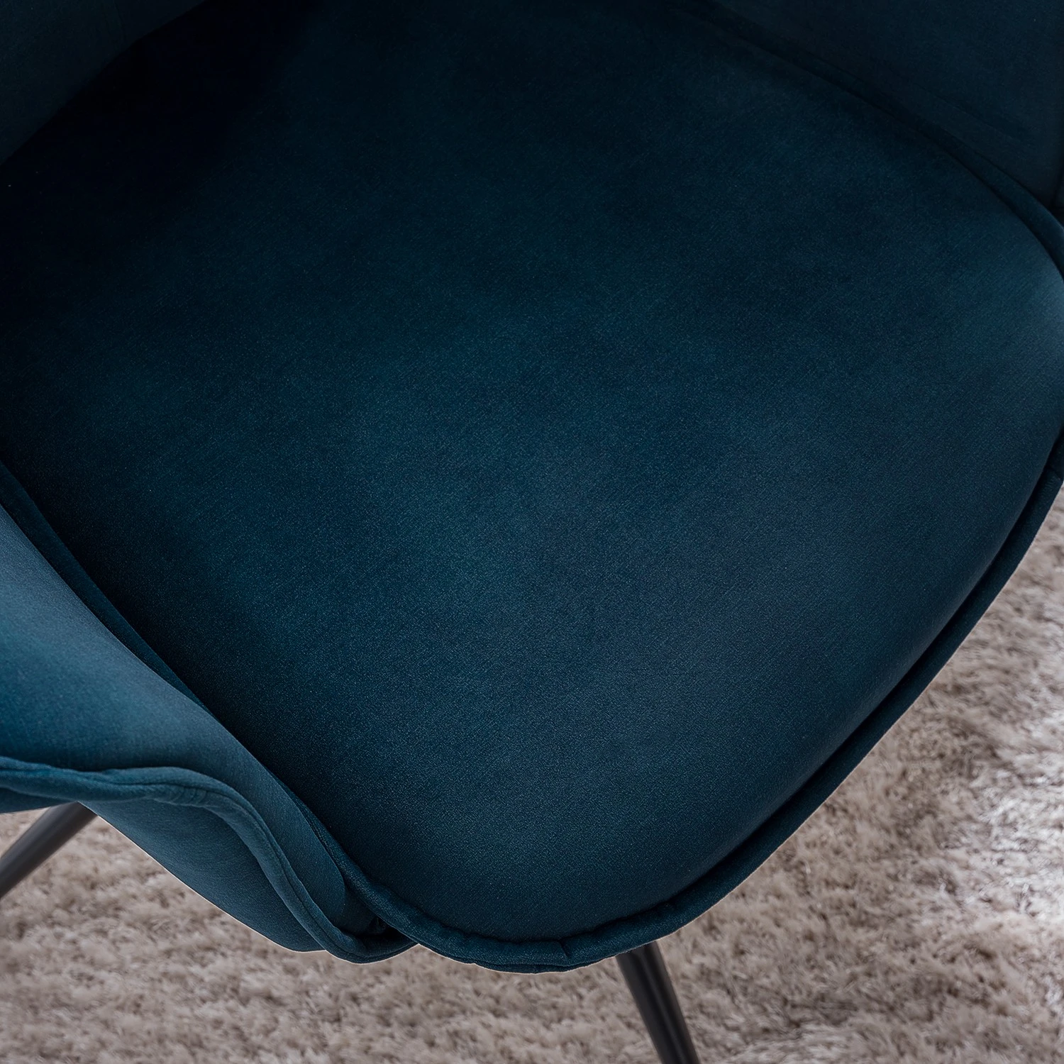 Ars manufacti Chaise à accoudoirs Yves - Bleu lagon 19 Ars manufacti Chaise à accoudoirs Yves - Bleu lagon – Image 17