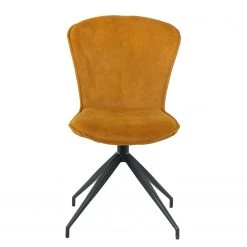 Ars manufacti Chaises capitonnées Yves (lot de 2) - Ocre -Chaises Soldes 1000270000 220506 030 DETAILS P000000001000270000